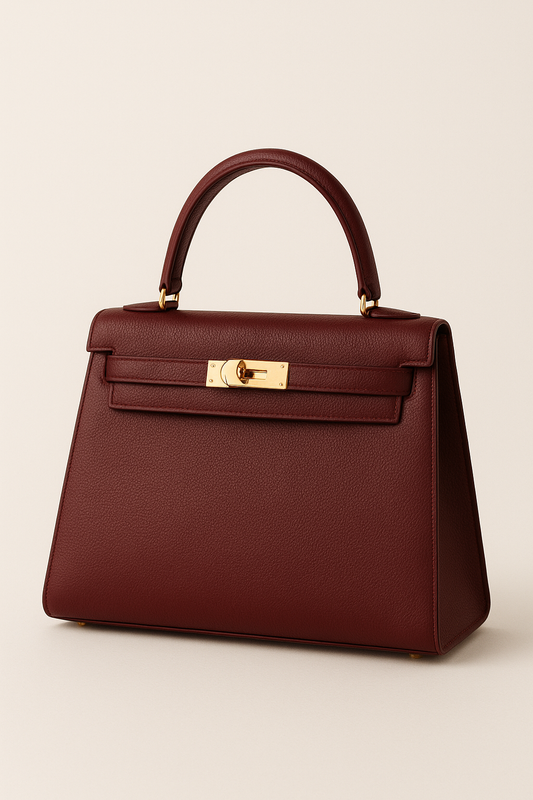 Crimson Royale Handbag
